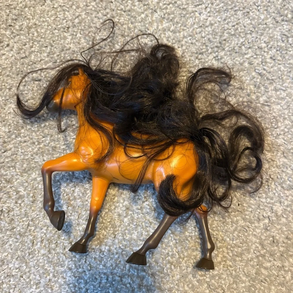 Spirit Horse Bundle Toy Black and Blonde Manes Dreamworks Untamed 2020